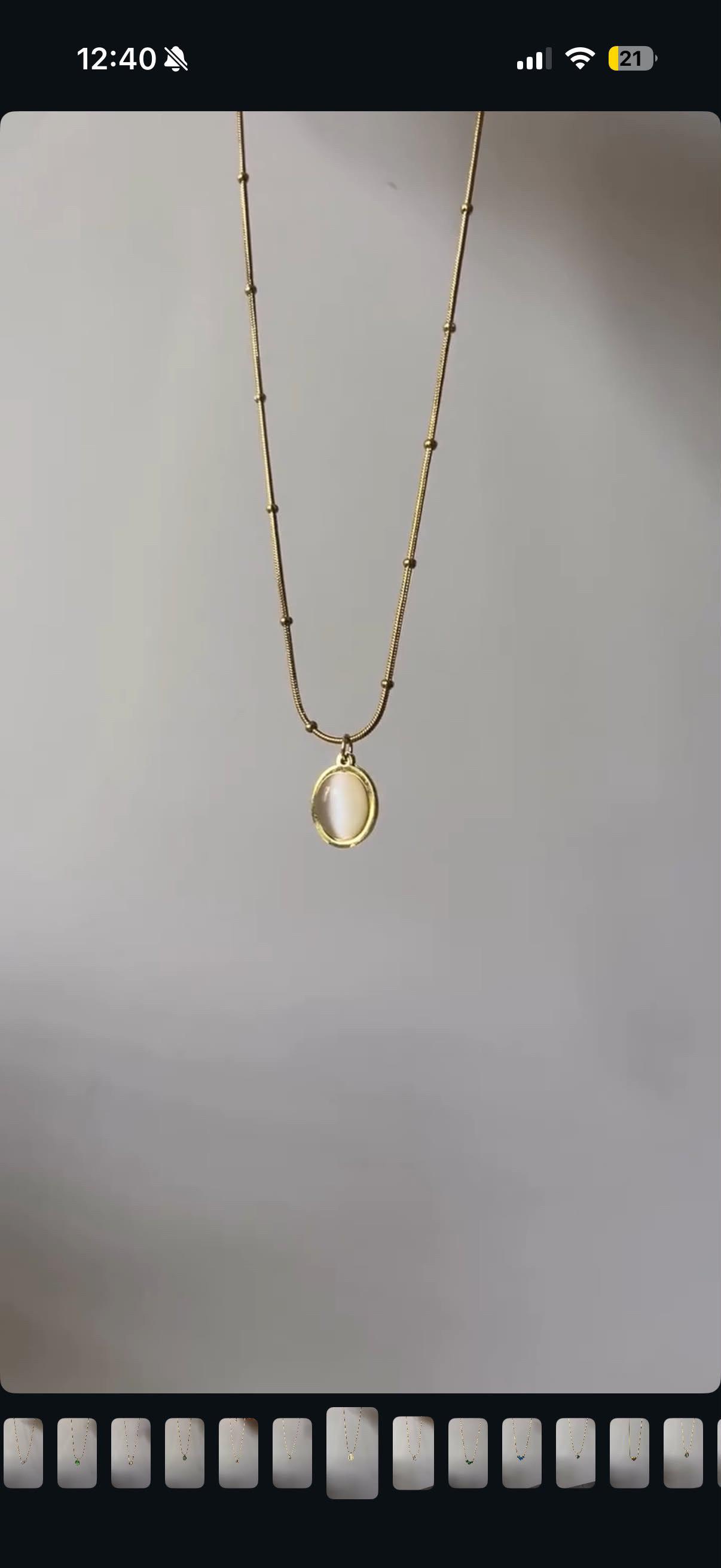 Monalisa oval (beige) - Image 1